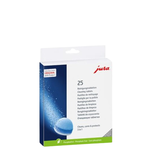 Boîte de 25 Pastilles de Nettoyage Jura